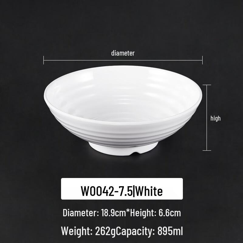 Commercial Melamine Noodle Bowl