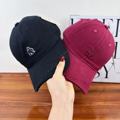 Face Small Cap Women's Spring Summer New Embroidery Hat Men's Trend Brand Soft Top Embroidery Letter Baseball Cap