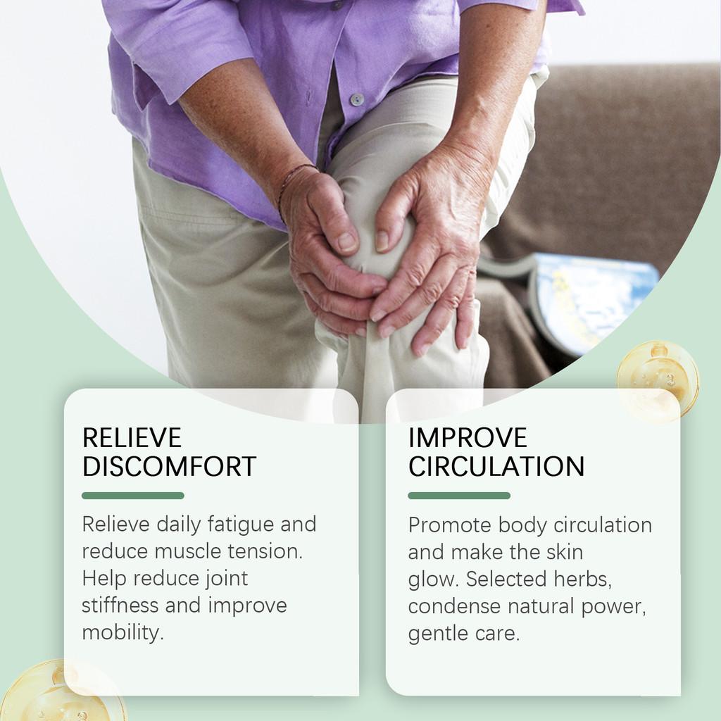 Ginger Herbal Woodsleep Balm For Gentle Soothe Of Discomfort In Knees Wrists And