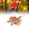 Bird Chew Toy Colorful Beak   Grinding Wood Blocks   Hanging Cage Toy for Small Bird Cockatiel Lovebird Budgie