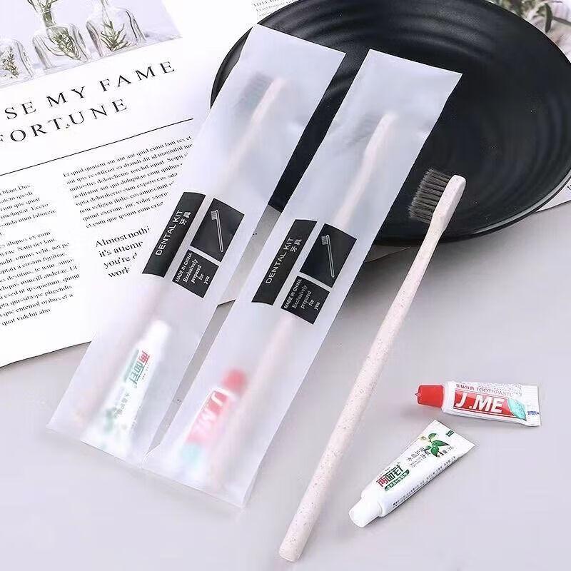 Set Spazzolino da Denti e Dentifricio da Viaggio Monouso