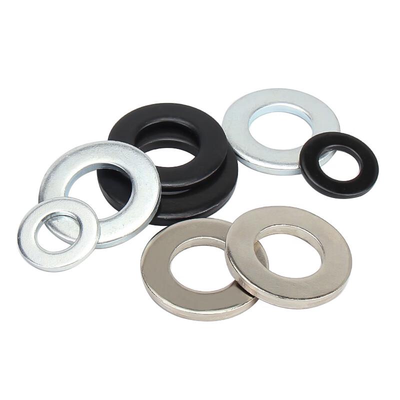 Blackened M3*7*0.5 Carbon Steel 8.8 Grade Flat Washers