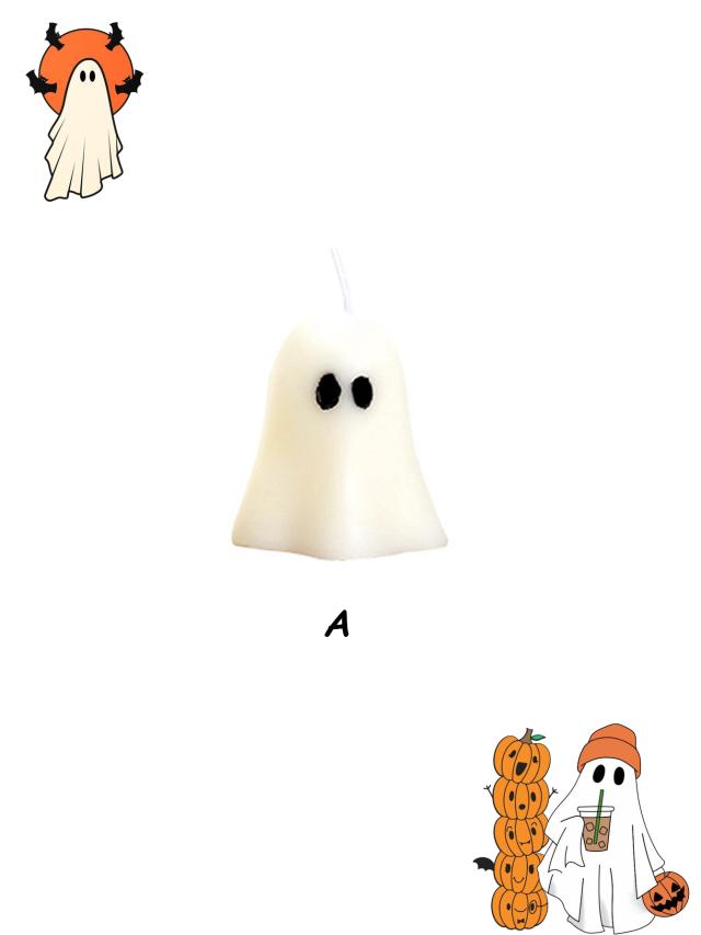 

1/2 шт. Хэллоуин Привидение Свеча Ручной работы Ароматическая свеча Атмосферная свеча со Страшным дизайном Подарок Ароматическая свеча Декор для вечеринки