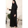One Piece Easy-to-Use Self-Contained Prayer Dress with Headscarf
