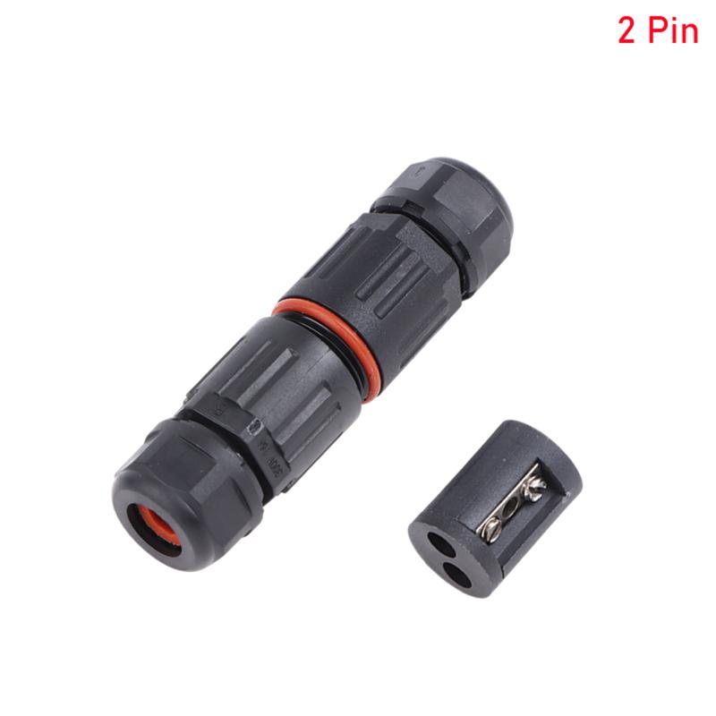 Ip68 Cable Connector Electrical Terminal Wire Adapter Cdf-M3 2/3 Core Straight Through Connector Outdoor Waterproof Joint