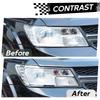 Cubiertas Delanteras de Faros de Coche Decoración de Lámparas ABS Para Dodge Journey 2011-2020 Accesorios Exteriores