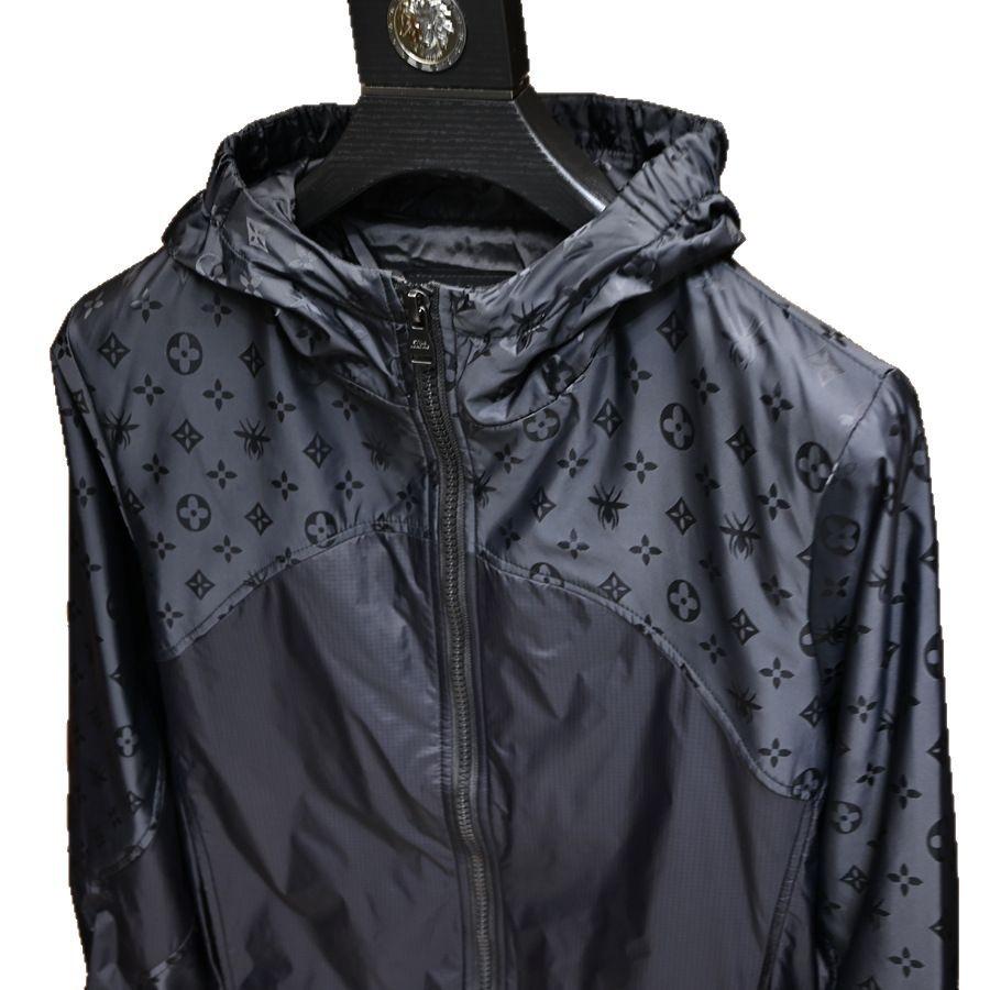 Padded Jacket Men's Autumn New Slim Casual Plus Thin Cotton Windproof Hooded Jacket