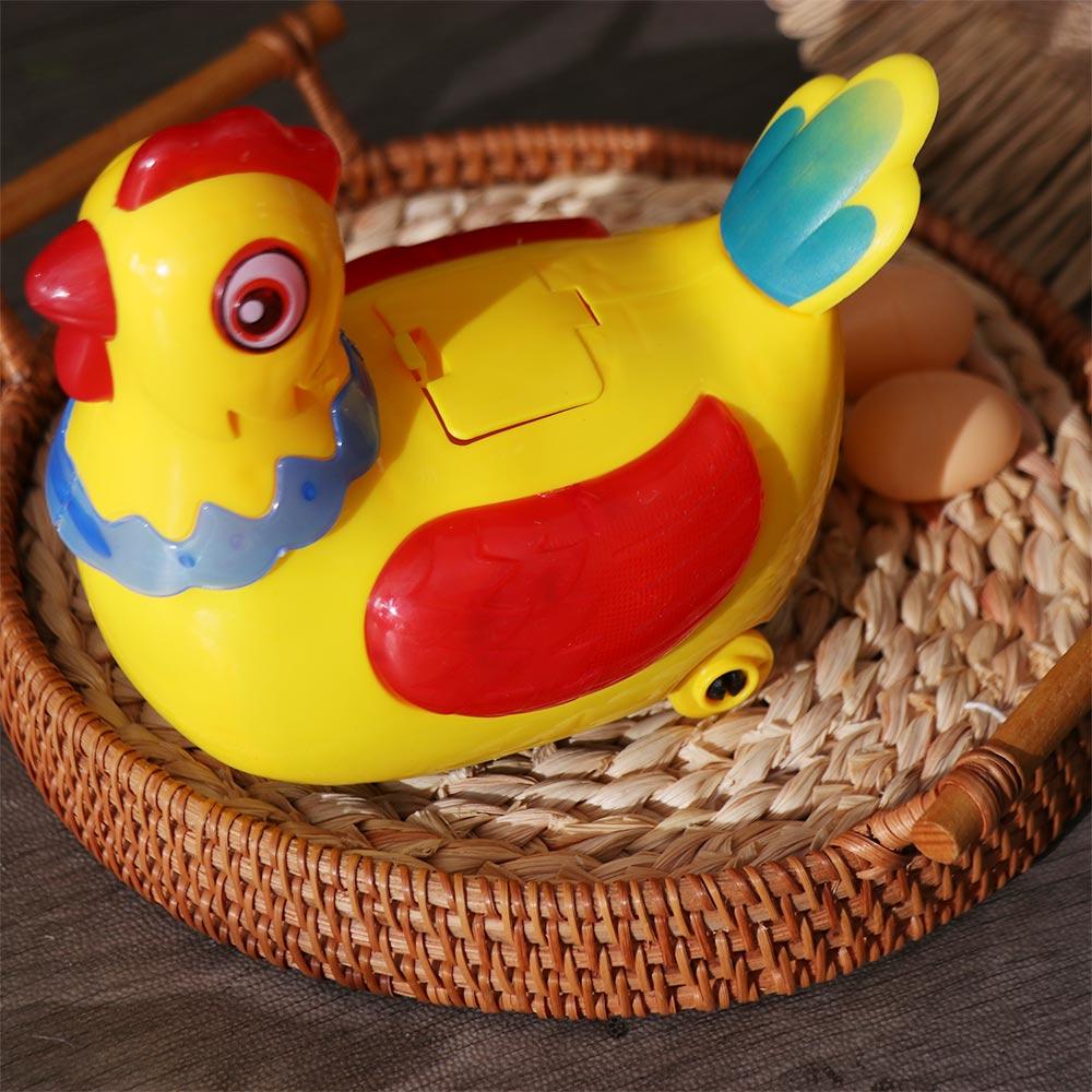Educational Electric Laying Egg Walking Electric Hen Toy Chicken Toy Doll  Entertainment