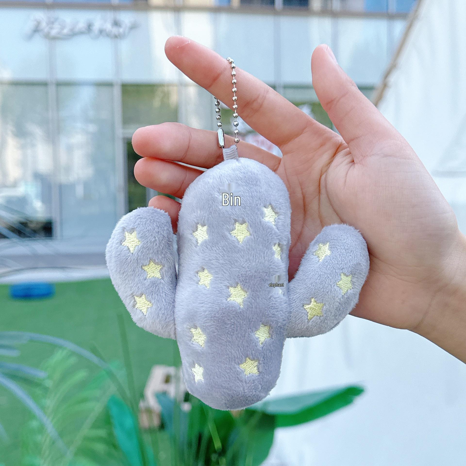 

Трансграничный брелок для мобильного телефона в виде кактуса - Подарок на день рождения, украшение Height 11cm