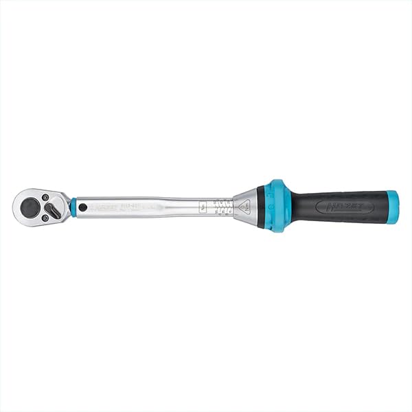 HAZET Torque Spanner Torque Wrench Compact Reversible Ratchet Especially for Commercial Vehicles Square Type Mm Tolerance 30 Teeth Angle Dimensions