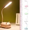 1 ks LED stolní lampa Cartoon Cartoon Roztomilá kočka noční světlo USB dobíjecí stolní lampa Stolní lampa HMM