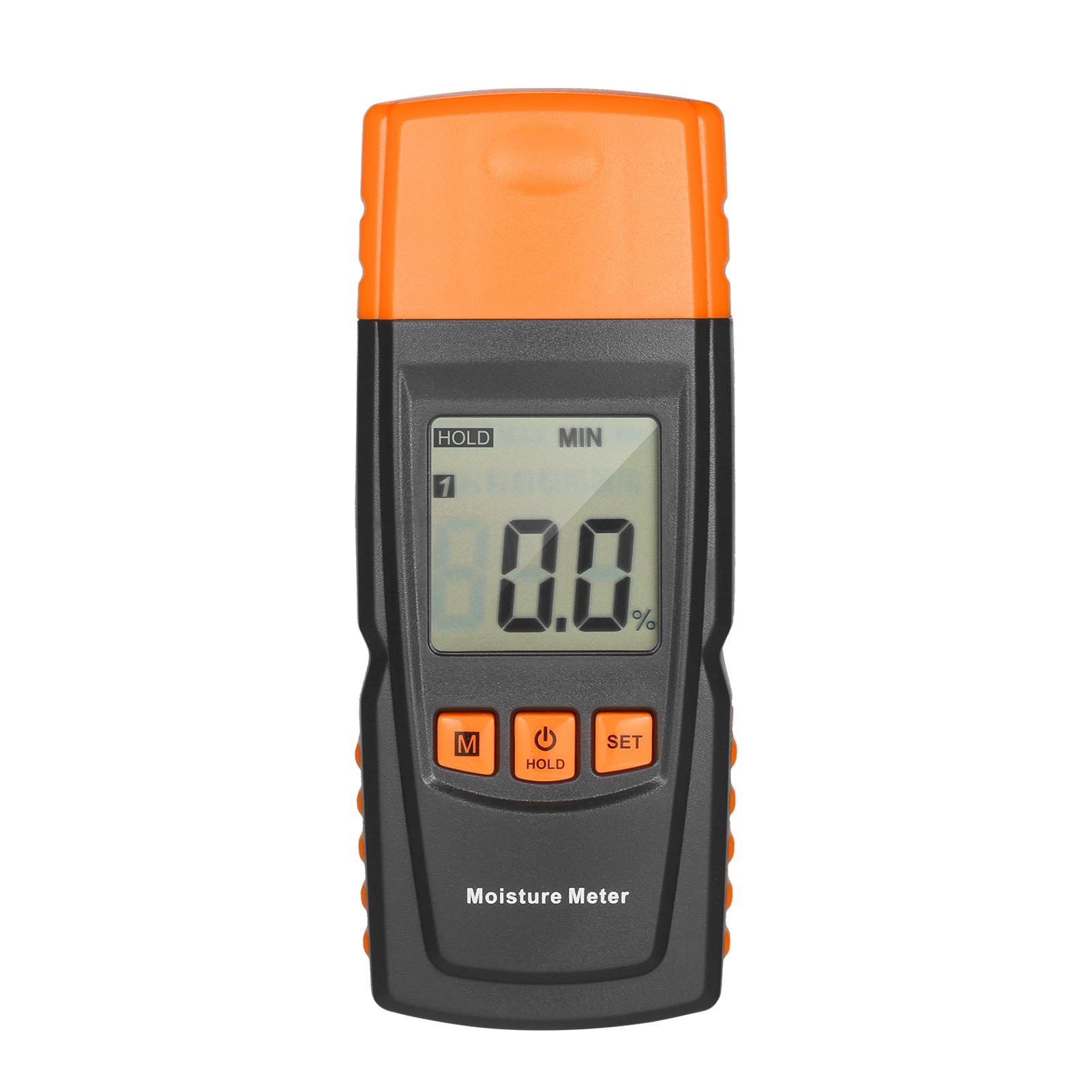 

Цифровой измеритель влажности древесины, анализатор содержания воды в дровах, тестер влажности, обнаруживающий 4 дерева