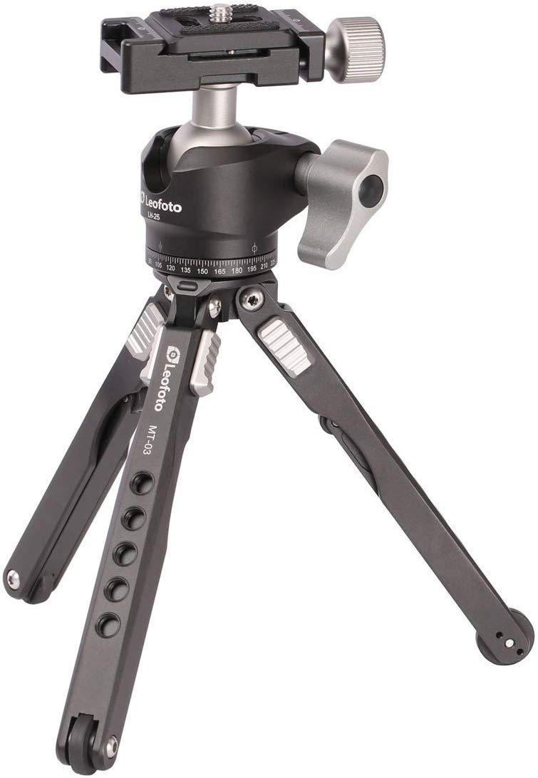 

Leo Photo Mini Tripod MT-03+LH-25 чорний