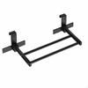 Balcony Clothesline Rack NoInstallation with Hanging Rods SpaceSaving Railing