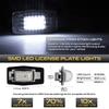 2x 18-LED Black License Plate Lights for Ford Escape/Kuga, Mercury, Mazdas MX-5/MPV