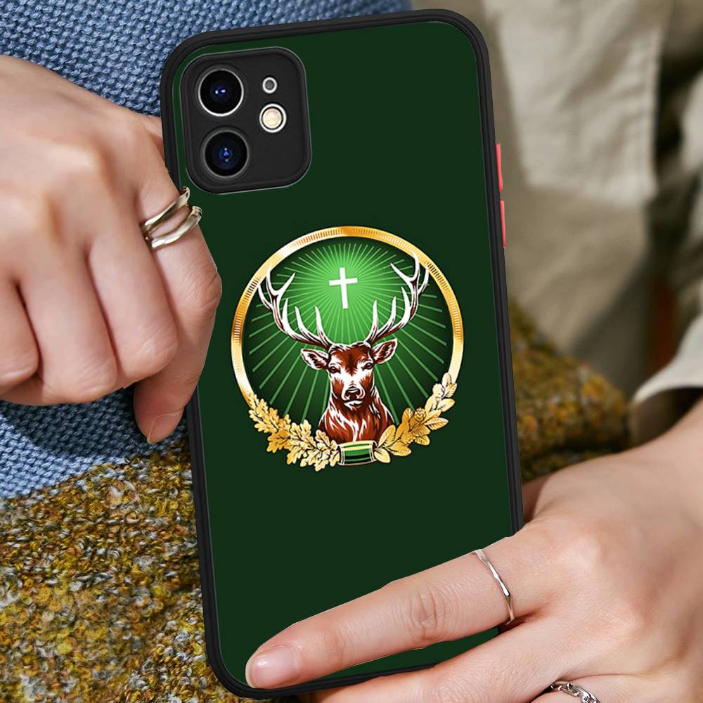 

Hot J-JaegermeisterS Phone Case For iPhone 16 15 14 11 12 13 Pro Max Plus 12 XS Max Back Cover Matte Case iphone 16 pro