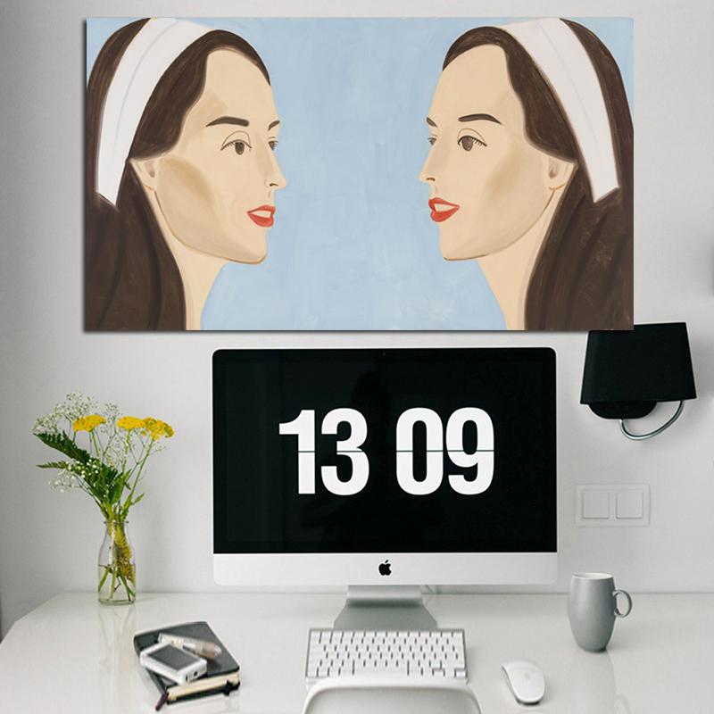 

Алекс Кац Фигура Живопись Холст Живопись Печать Гостиная Украшение Дома Произведения искусства Современные настенные рисунки Масляная живопись Плакаты Картина