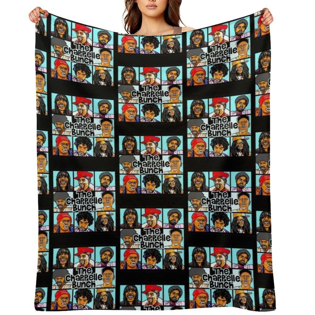 THE CHAPPELLE BUNCH COMEDY CENTRAL Throw Blanket For Baby Custom Blankets For Baby Beach Blankets