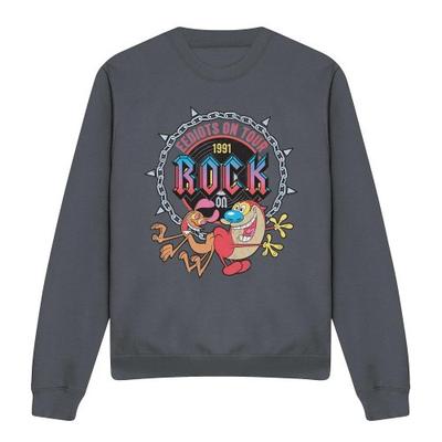 Ren & Stimpy Unisex Volwassen Eediots On Tour Sweatshirt