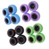 4pcs RC Car Wheels Tires Set with Socket M3 M4 Nut Universal Rubber RC Car Tires for 1/14 1/16 RC Cr