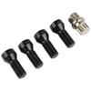 4Pcs M14x1.25 Anti-Theft Screw Alloy Steel Wheels Lock Bolts For BMW MINI R50 Security Formula Closed Acorn Lug Nut Key