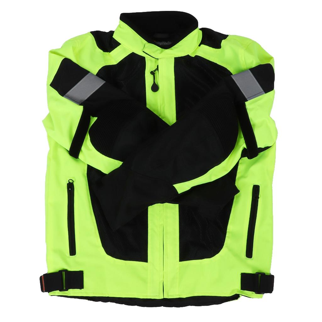 Men Motorcycle Riding Clothing Breathable Racing Reflective Clothes Full Protection for SummerM
