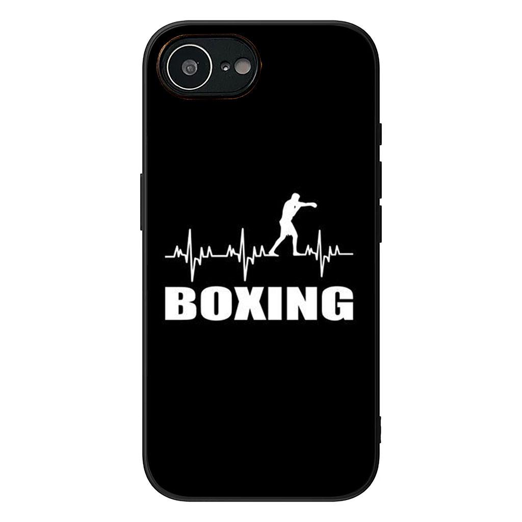Strong Boxing Gloves Kickboxing Casing Phone Cover for Apple iPhone 16 15 14 11 Pro Max 7 8 Plus SE2 SE3 SE 2022 2020 Case
