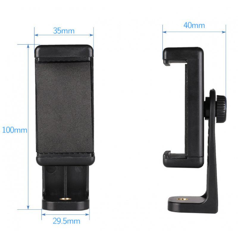 360° Otočný držák na telefon - Horizontální a vertikální stojan pro živé vysílání.