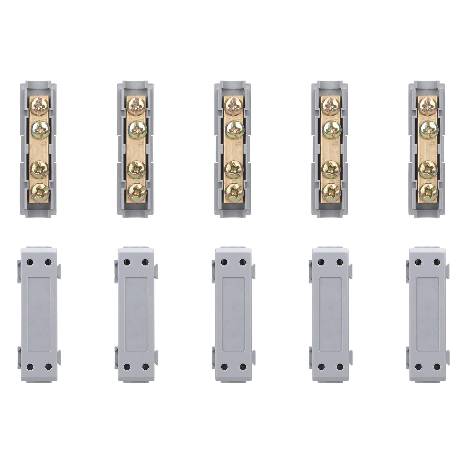

Heavy Duty 10pcs Wire Splicing Connectors 80A Quick Electrical Terminals set Easy Install Wire Connector set Repair Tool A