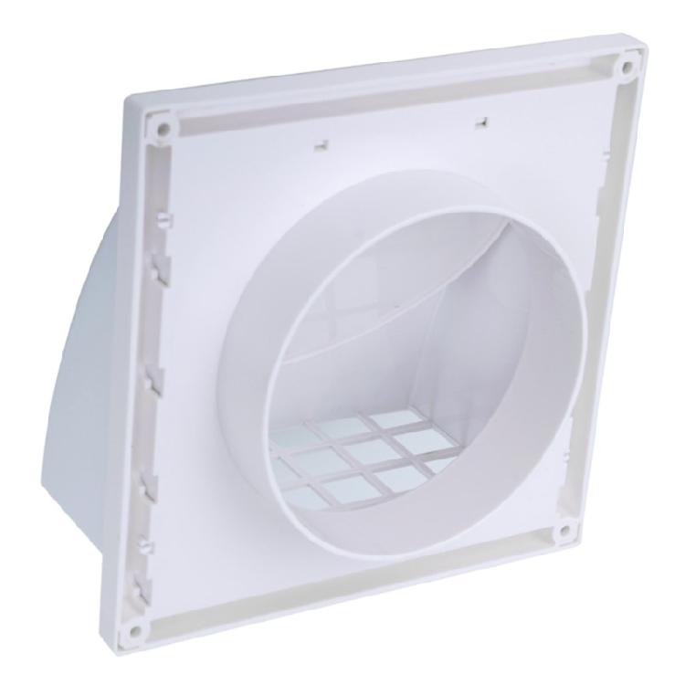 Plastic Exhaust Hood Exterior Wall Ventilation Grille Indoor and Outdoor Air Vent Caps Exterior Wall Exhaust Vent Outlet