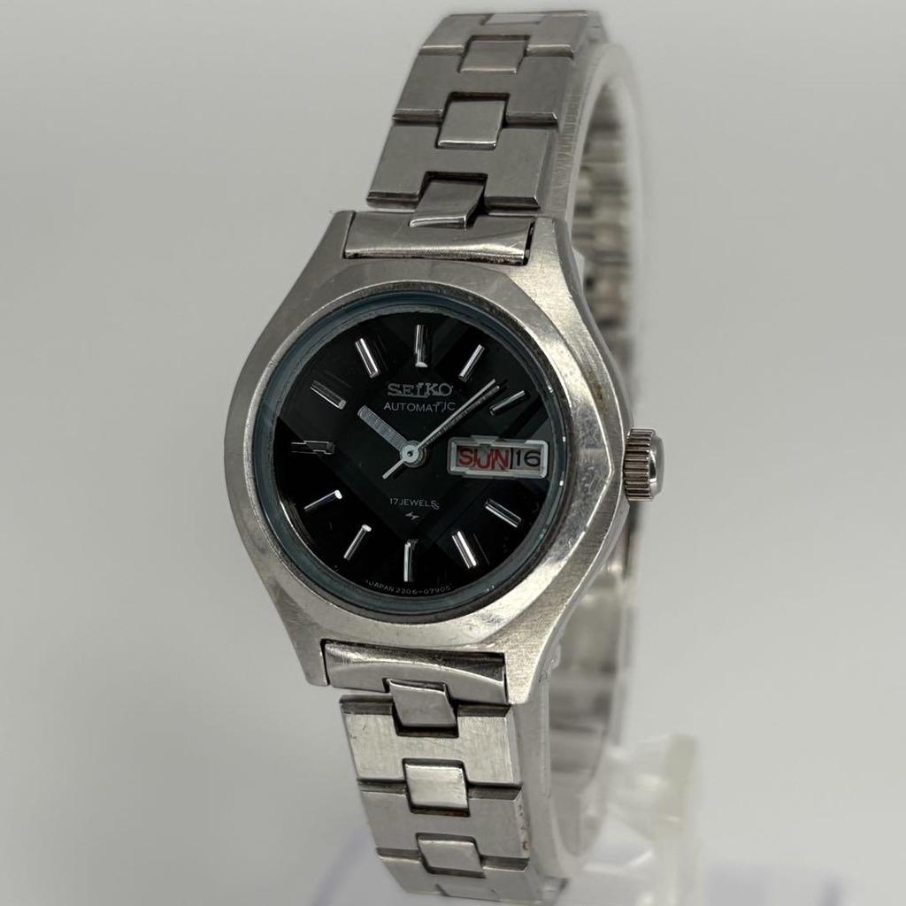 [USED] SEIKO 2206-0530 Automatic Watch with Replaced Crystal