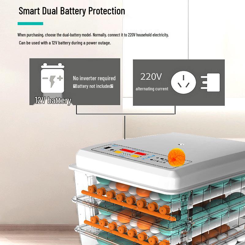 Jiayu Smart 16/36-Egg Automatic Home Chicken Incubator