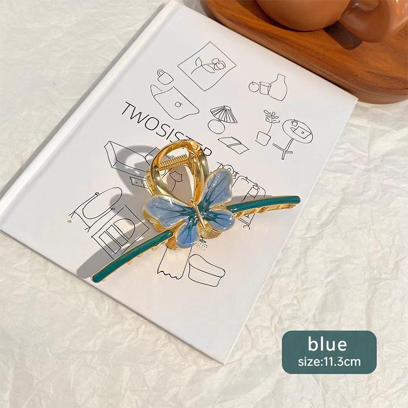 1pc New Hair Accessories, Cute Butterfly Clip, High-end Temperament, Hair Clip, Women's Back of the Head, Large Hair Clip