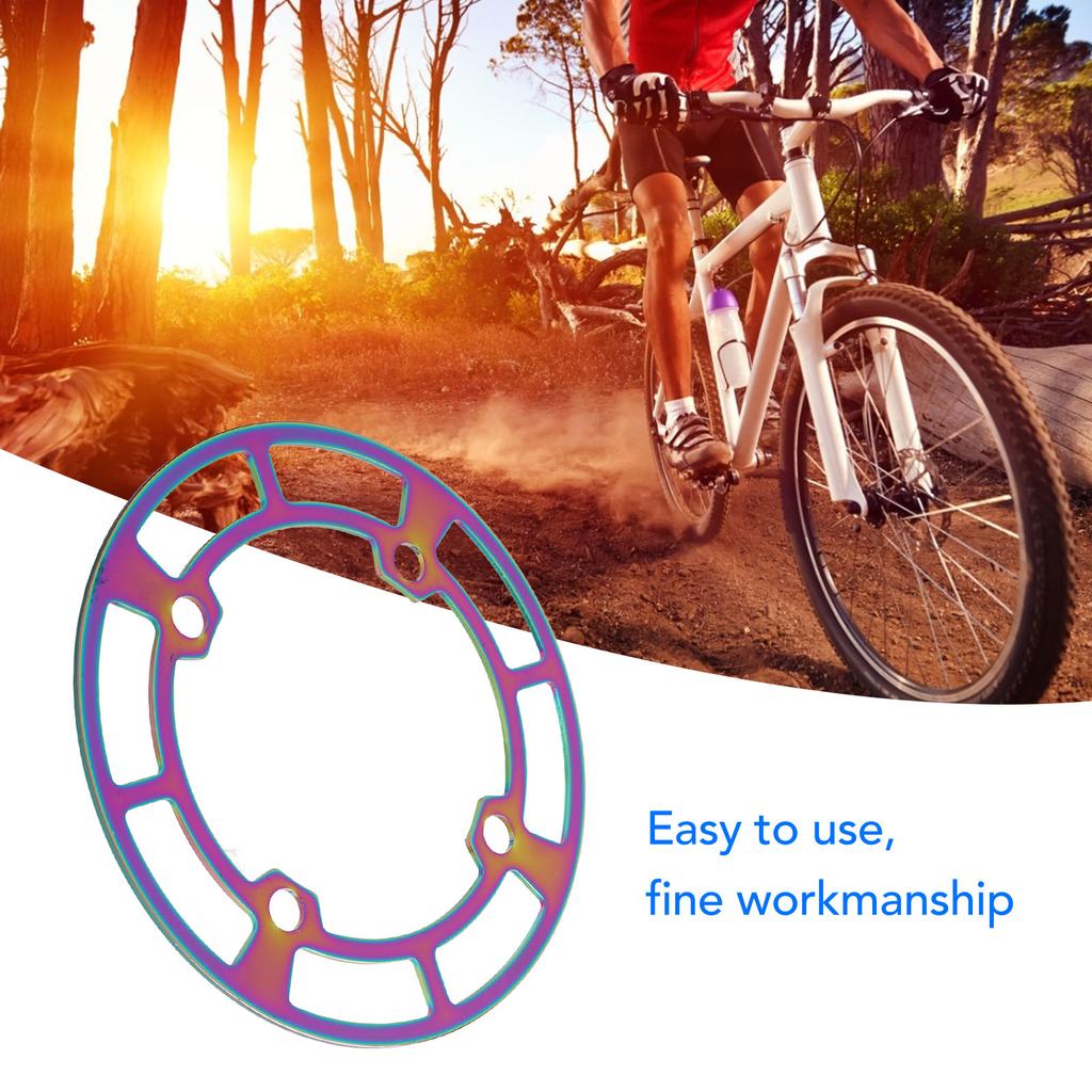 Bike Chain Guard 104BCD Mountain Bike Cranksets Guard Bike Chainring Sprockets Guard Protector