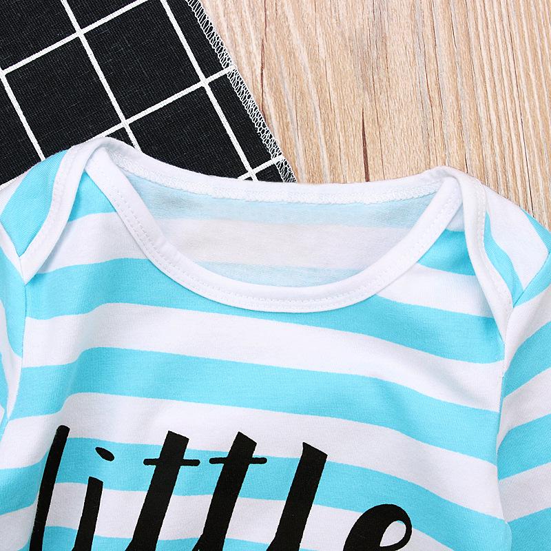 Striped Long-Sleeve Two-Piece Sleeping Bag for Kids - Breathable and Anti-Kick Design