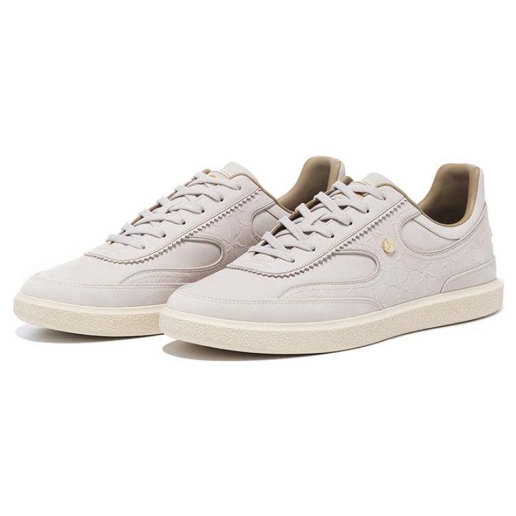 Li-Ning 1990 Lightweight High Resilience Low Top Sneakers Men Sneakers Dawn-Gray ALHT061-3