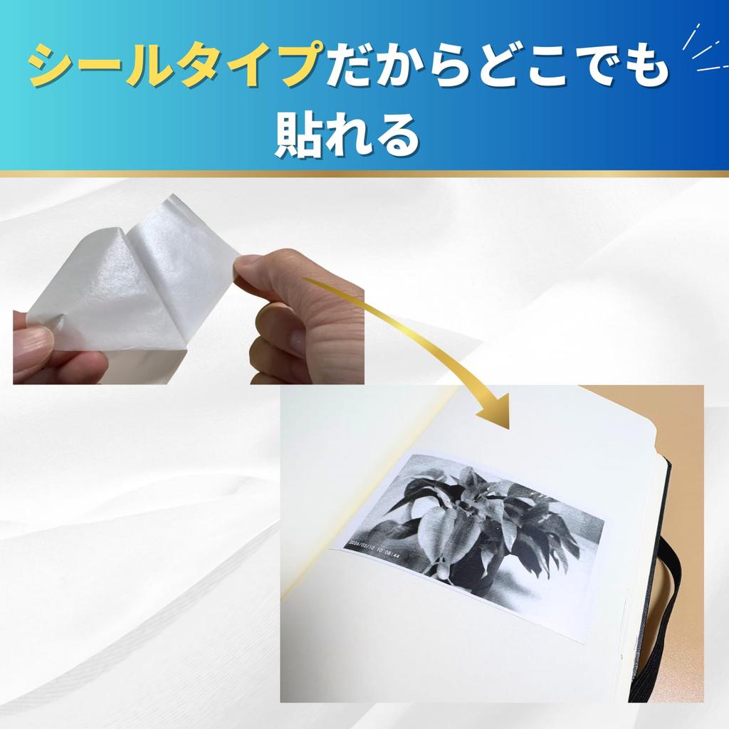 Kids Camera Toy Camera Digital Camera Instant Camera Refill Print Paper Photo Printer Thermal Paper Roll Print Roll Printer Paper [Sticker Type]