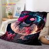 Natur Yin Yang Chinesische Tai Chi Bagua Weiche Flanelldecke für Betten Schlafzimmer Sofa Picknick, Überwurfdecke zum Zudecken Outdoor Nickerchen Geschenk