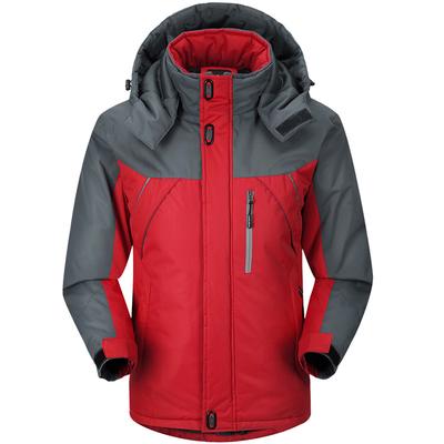 Jacket Large Size Cotton-padded Jacket Jacket Fleece Warm Cotton-padded Jacket Outdoor Waterproof Overalls