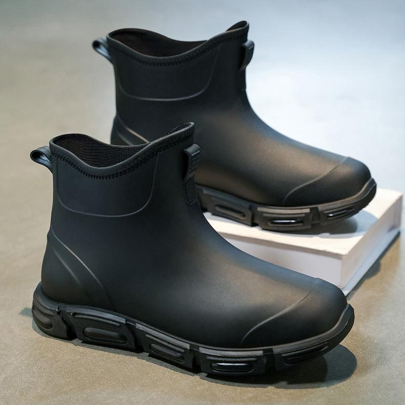 Rain Shoes New Autumn and Winter Outdoor Non-slip Waterproof Outdoor Fishing Leisure Sports Wear-resistant Rain Boots Rubber Shoes