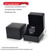 Velvet Light Luxury Single Watch Box, High-End Black Packaging for Business Watches