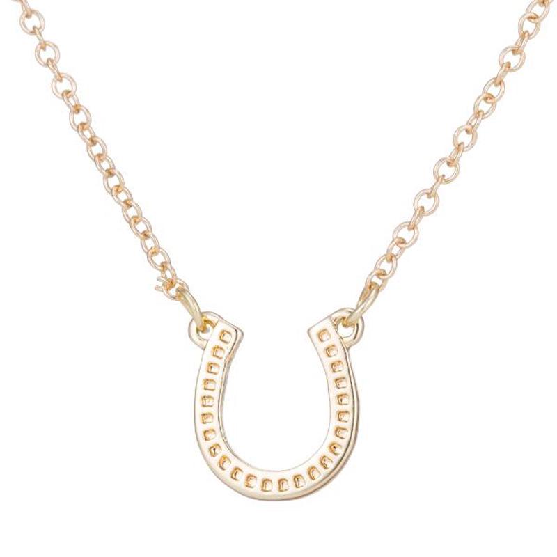 

Европейское и американское ожерелье с подвеской в форме подковы - ювелирные изделия из сплава для женщин