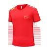 2022 Men's Chinese National Flag Short Sleeve Embroidery T-shirt - Summer Coach Training Team Uniform