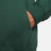 Nike Solo Swoosh Fleece Pullover Hoodie Fir/White Men Streetwear DX1355-323