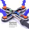 ABUL-2X Diy Soldering Third Hand 4Pc Flexible Arms Welding Helping Stand Repair Holder Tool Soldering Station Aux Arms Tool