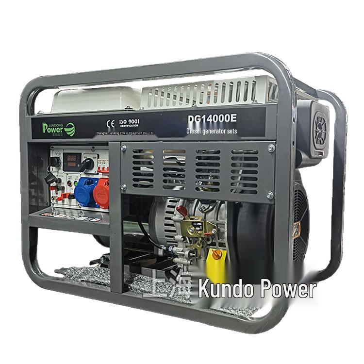 10KW Portable Diesel Generator: 12/15/18/20 KW Mobile Power Supply for Outdoor Use