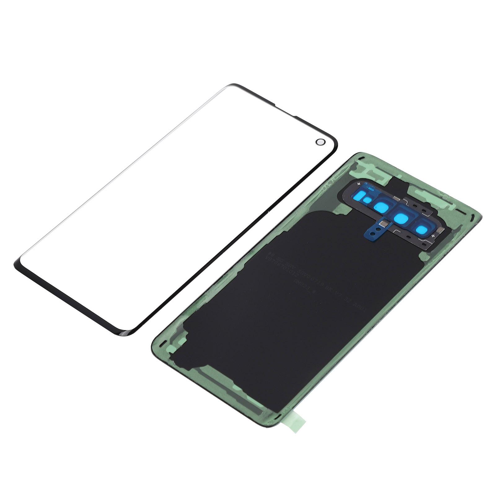 Mobile Phone Back Glass Cover and Outer Glass Panel Replacement for S10 G973