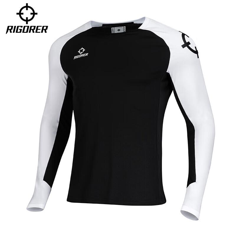 Men s Quick-Dry Long Sleeve Athletic T-Shirt L