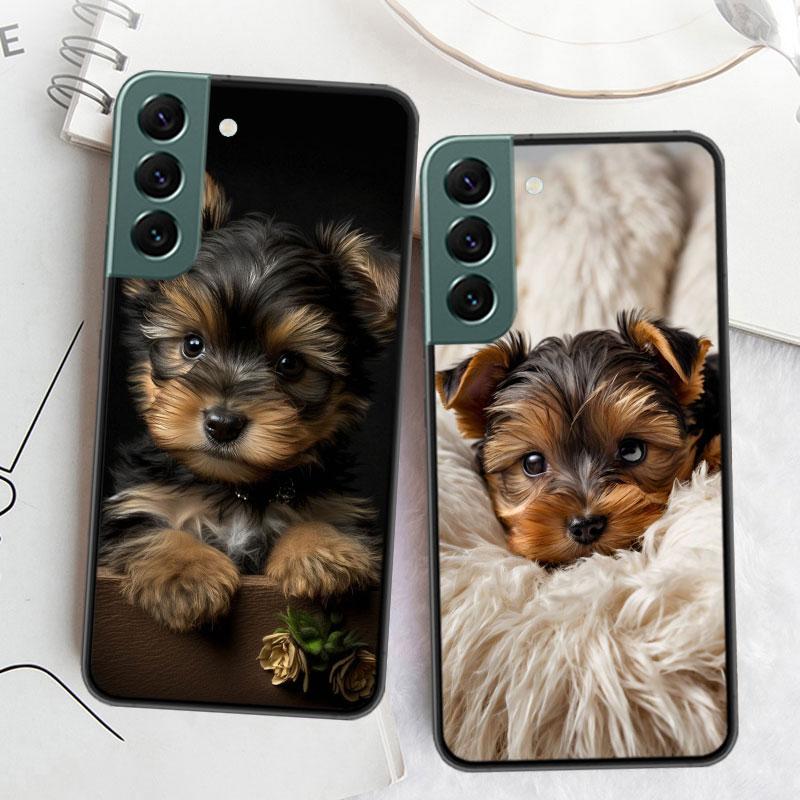 Yorkshire Terrier Dog Phone Case For Samsung Galaxy S22 S25 Ultra S21 S10 Plus S26 Edge S20 S23 S24 FE Cover Silicone Soft T