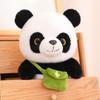 New Backpack Panda Doll Plush Toy National Treasure Giant Panda Doll Cloth Doll Children's Day Gift for Women
